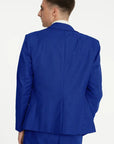 Men's Suit Black 3-Piece Size M Polyester-6