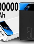 Banco de energía de carga ultra rápida – batería portátil de 100,000mAh para teléfonos, tabletas y portátiles