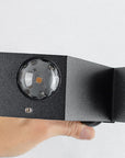 X-Lume Pro – Lampada da parete a LED a forma di X impermeabile per illuminazione esterna migliorata