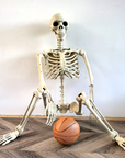 170 cm Life-Size Halloween Skeleton – Posable Outdoor Decoration for a Spooky Yard