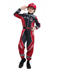 Boys’ Halloween Racing Outfit | Realistic Long Sleeve Jumpsuit