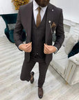 Variant image for Herrenanzug Slim Fit Baumwoll-Polyester-Mischung Vielseitig Elegant-7