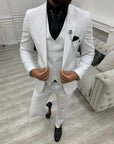 Variant image for Herrenanzug Slim Fit Baumwoll-Polyester-Mischung Vielseitig Elegant-37