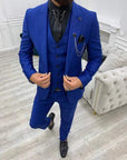 Variant image for Herrenanzug Slim Fit Baumwoll-Polyester-Mischung Vielseitig Elegant-31