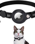Cat GPS Tracker Collar – Reflective Design with Quick Release for Safe Night Tracking