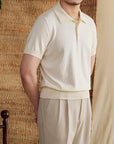 Charles | Polo Classico in Lino Traspirante