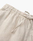 Pantaloncini in lino premium
