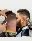 4-in-1 Professional Clipper Kit with High-Speed Motor, Waterproof Design, Adjustable Lengths, and LED Display 4