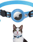 Cat GPS Tracker Collar – Reflective Design with Quick Release for Safe Night Tracking