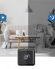 Telecamera di sicurezza WiFi wireless 1080p – videosorveglianza intelligente per interni ed esterni con design impermeabile