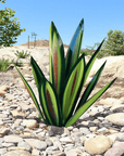 Lampada da giardino solare in agave artigianale – Lampada da esterno impermeabile per illuminazione paesaggistica elegante