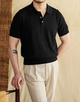 Charles | Polo Classico in Lino Traspirante