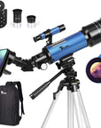 70mm 67x Magnification Telescope With Adjustable Tripod 0