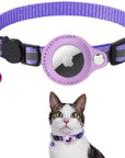 Cat GPS Tracker Collar – Reflective Design with Quick Release for Safe Night Tracking