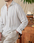 Carlo | Camicia da uomo in cotone a righe classiche