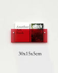 AcrylicAura | Stylish Eco-Friendly Wall Mounted Magazine Holder 26