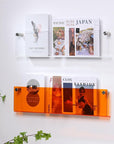 AcrylicAura | Stylish Eco-Friendly Wall Mounted Magazine Holder 2
