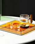 Acryluxe | Vibrant Multi-Color Acrylic Serving Tray 1