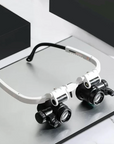 Adjustable LED Magnifying Glasses with 8x, 15x, and 23x Magnification for Hobbies and Precision Work 0