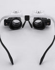 Adjustable LED Magnifying Glasses with 8x, 15x, and 23x Magnification for Hobbies and Precision Work 1