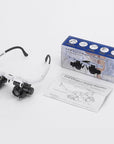 Adjustable LED Magnifying Glasses with 8x, 15x, and 23x Magnification for Hobbies and Precision Work 4