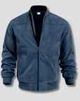 Adrien | Men’s Autumn Bomber Jacket with Ribbed Hem and Cuffs 0