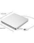AeroDrive | Stylish Lightweight USB Slot-In CD/DVD Recorder for MacBook 3