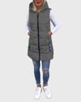 Alba | Women's Sleeveless Padded Winter Coat 3