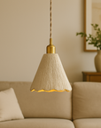 Altura | Elegant Cement Hanging Lamp for Modern Home Spaces 0