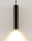 AluminaGlow | Modern Black Aluminum Pendant Light for Kitchen Island 0