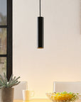AluminaGlow | Modern Black Aluminum Pendant Light for Kitchen Island 1