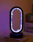 AmethystGlow | Elegant Natural Crystal Serenity Table Lamp for Tranquil Spaces 0