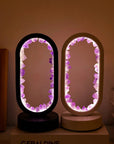 AmethystGlow | Elegant Natural Crystal Serenity Table Lamp for Tranquil Spaces 5