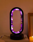 AmethystGlow | Elegant Natural Crystal Serenity Table Lamp for Tranquil Spaces 6