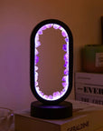 AmethystGlow | Elegant Natural Crystal Serenity Table Lamp for Tranquil Spaces 7