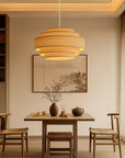 Aozora | Wabi Sabi Ring Pendant Lamp with Japanese Elegance 4
