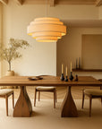 Aozora | Wabi Sabi Ring Pendant Lamp with Japanese Elegance 7