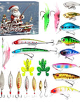 AquaBait | Premium Advent Fishing Bait Calendar with 24 Unique Lures 0