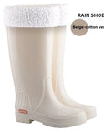 AquaCharm | Stylish Waterproof Mid-Calf Rain Boots for Women 8