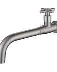 AquaElegance | Sleek Modern Stainless Steel Wall Mounted Bathroom Faucet 0