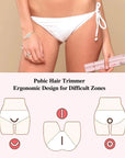 AquaGlow | Sleek Waterproof Rechargeable Bikini Trimmer for Women 4