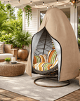 AquaGuard | Durable Waterproof Double Egg Chair Cover for All-Weather Protection 0