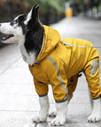 AquaGuard | Stylish Waterproof Adjustable Dog Raincoat with Hood 0