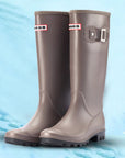 AquaMist | Stylish Waterproof Knee High Rubber Rain Boots for Women 1