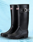 AquaMist | Stylish Waterproof Knee High Rubber Rain Boots for Women 2