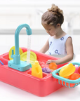 AquaPlay Educational Sink Playset with Flowing Water Tap, Interactive Learning for Kids 0
