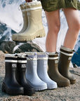 AquaShield | Durable Waterproof Adjustable Rain Boots for Families 1