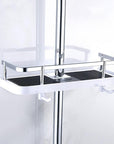 AquaStone | Durable Adjustable Shower Caddy for Organized Bathroom Storage 1