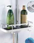 AquaStone | Durable Adjustable Shower Caddy for Organized Bathroom Storage 2