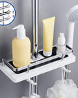 AquaStone | Durable Adjustable Shower Caddy for Organized Bathroom Storage 4